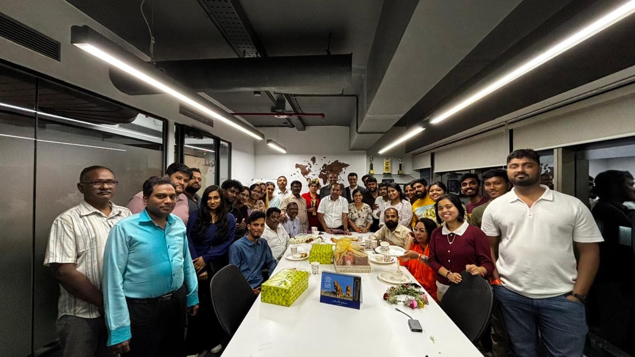 Marrian Infra team at a monthly fusion meet