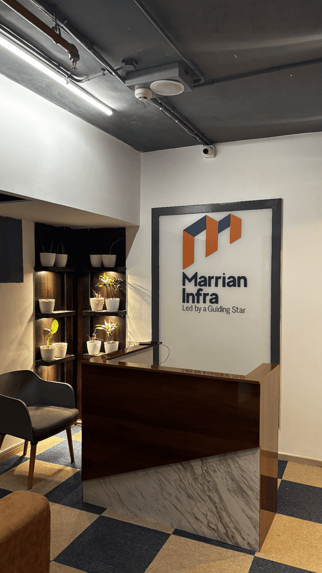 Marrian Infra branch office reception